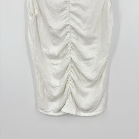 Veronica Beard Top XSmall Minimalist Capsule Luxury Stretch Vargas Ruched Soft - Picture 4 of 7